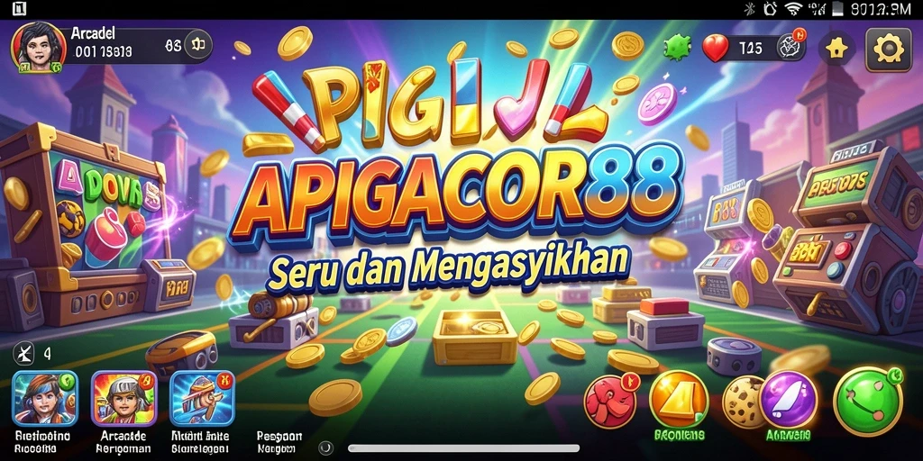 Tampilan menarik gameplay APIGACOR88 yang penuh aksi.