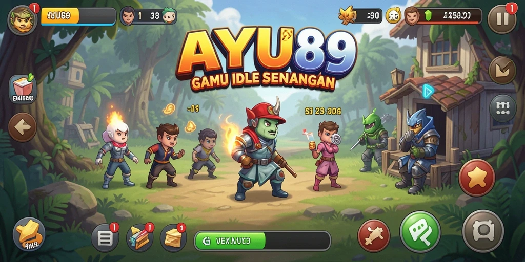 Tampilan menarik gameplay AYU89 yang seru dan menghibur.