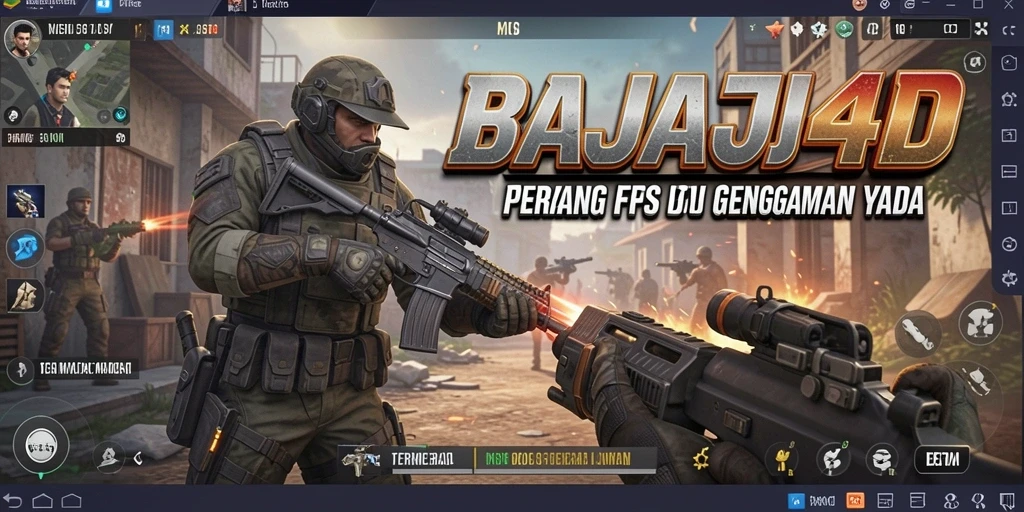 Tampilan gameplay intens dalam BAJAJ4D yang mendebarkan.