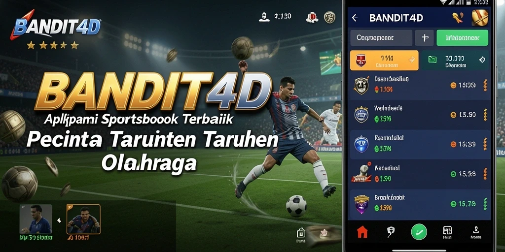 Tampilan antarmuka pengguna BANDIT4D yang menarik dan interaktif.