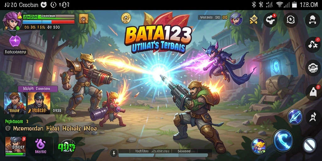 Tangkapan layar utama BATA123 menampilkan antarmuka aplikasi yang user-friendly.