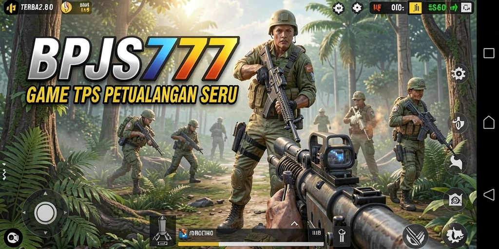 Tampilan gameplay game TPS BPJS777 yang seru dan mendebarkan.