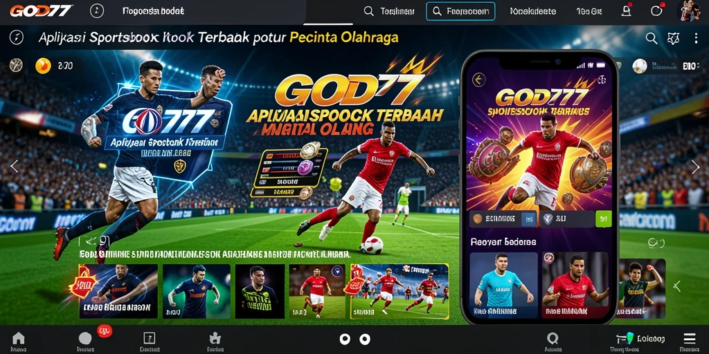Tangkapan layar gameplay Sportsbook yang menarik di GOD77.