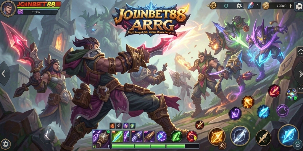 Tampilan gameplay epik di dunia <strong>JOINBET88</strong> ARPG.