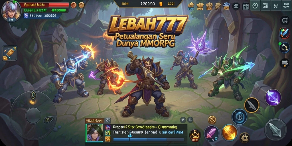 Gameplay mendebarkan di dunia fantasi LEBAH777.