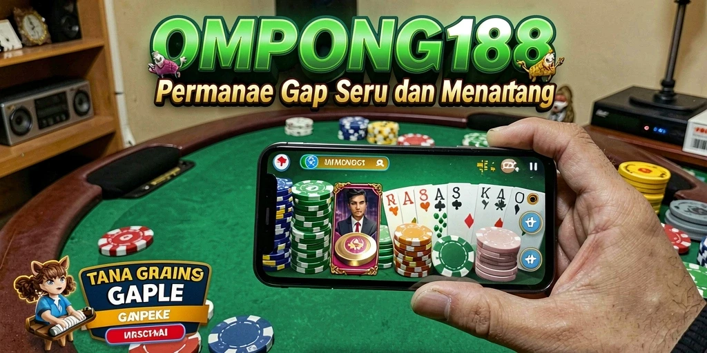 Tampilan gameplay OMPONG188 yang menarik dan seru.