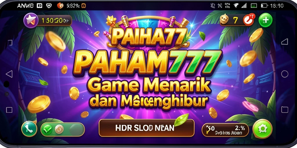Tampilan gameplay PAHAM777 yang memukau dan seru.