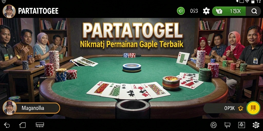 Tampilan gameplay Gaple yang menarik dan interaktif.