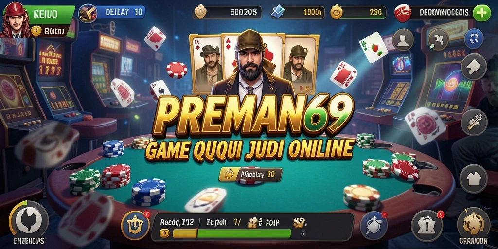 Screenshot gameplay PREMAN69 dengan tampilan QiuQiu yang menarik.