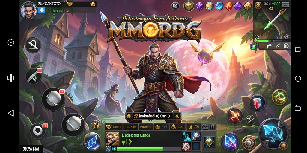 Screenshot dari gameplay seru di PUNCAKTOTO dengan aksi pertarungan yang mendebarkan.