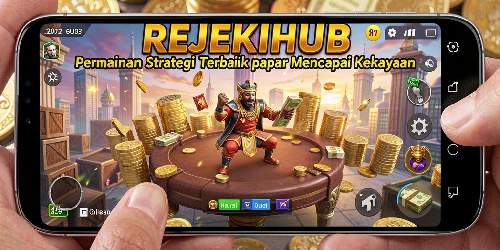 Tampilan gameplay REJEKIHUB yang menarik dengan elemen strategi yang dalam.