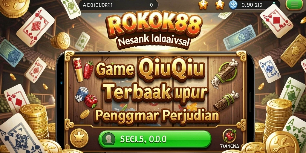 Tangkapan layar ROKOK88 menampilkan gameplay seru QiuQiu yang mengasyikkan.