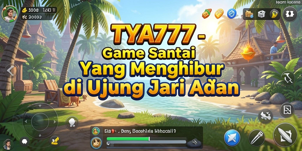 Screenshot utama TYA777 menampilkan aksi gameplay Casual yang seru.