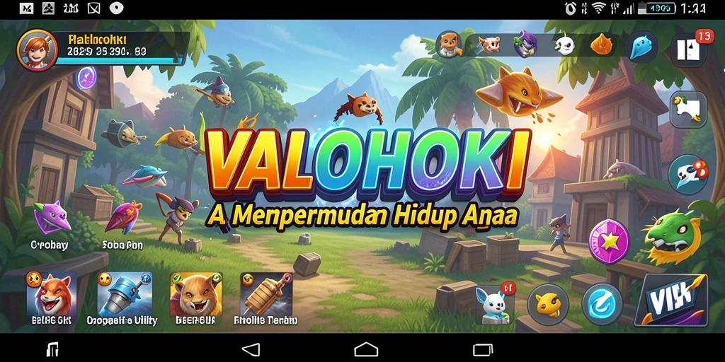 Screenshot utama VALOHOKI menunjukkan antarmuka intuitif aplikasi Utility.