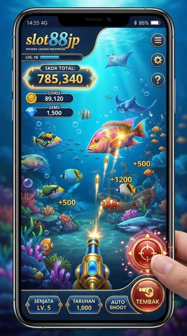 Tampilan antarmuka aplikasi slot88jp yang menarik.